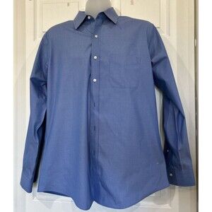 Brooks Brothers Regent 1818 Button Up Light Blue Non Iron Shirt Size 16- 4/5